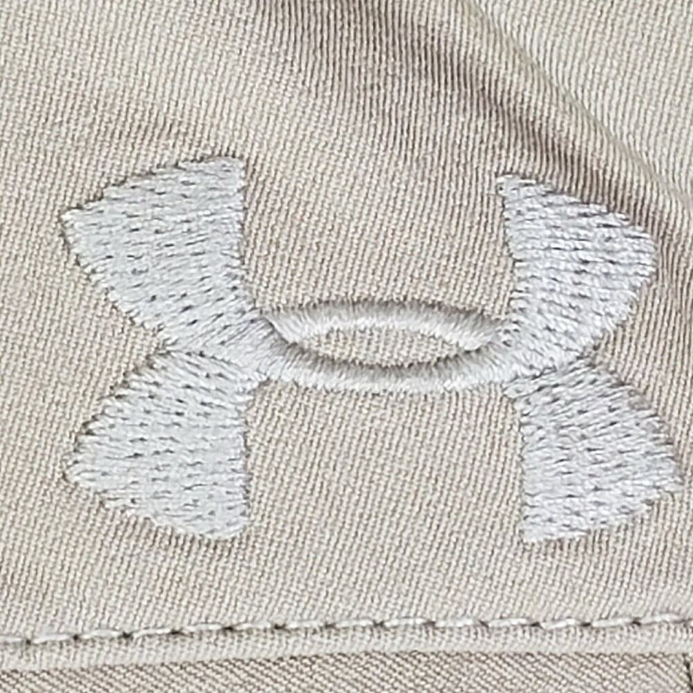 Under Armour UA Golf Pants Mens Size 36x32 Khaki Straight Flat Front Performance - Picture 5 of 9
